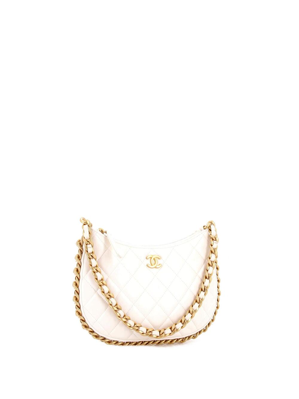 Chanel Cc Chain Around Hobo Quilted #243603C47B - Picture 2 of 7